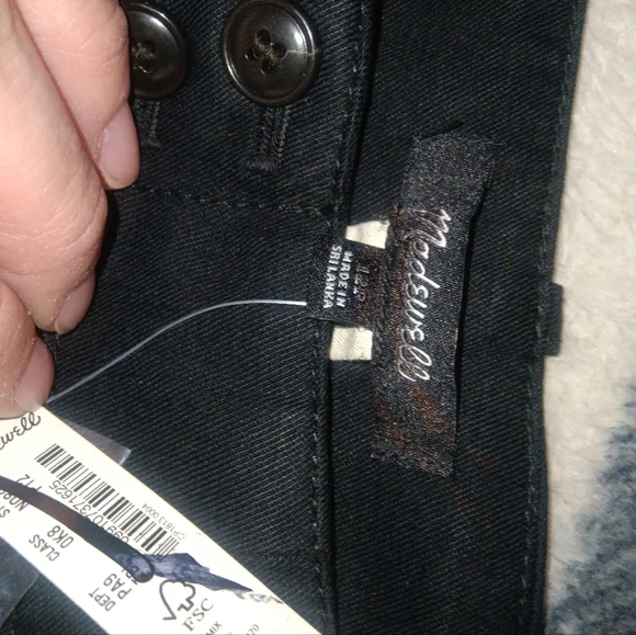 MADEWELL Curvy Work leisure Tapered Pants ๐ - Picture 9 of 11